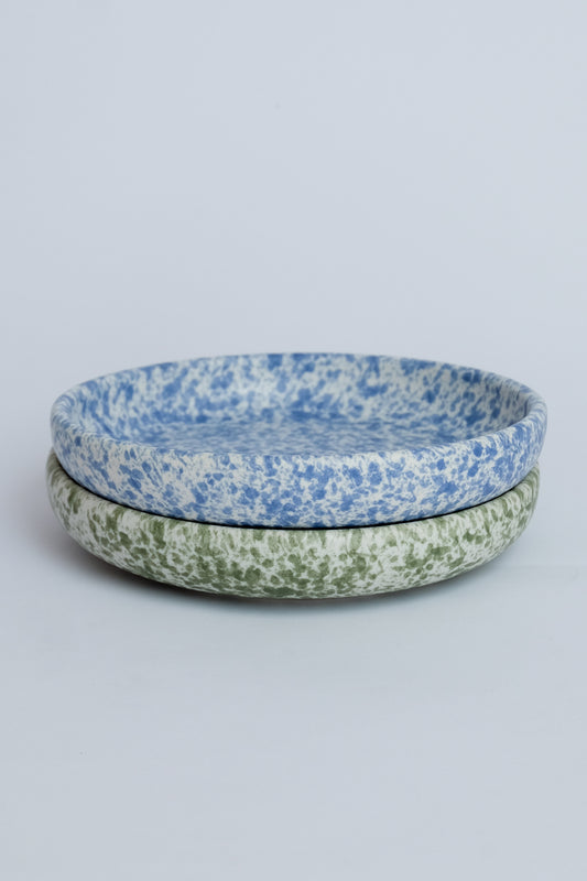 PRATO DE CERÂMICA TERRAZZO VERDE PP