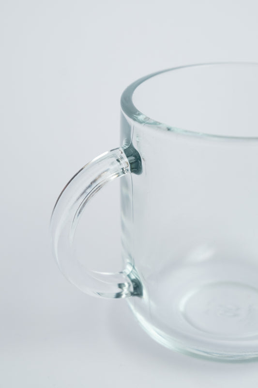 CANECA DE VIDRO LISO