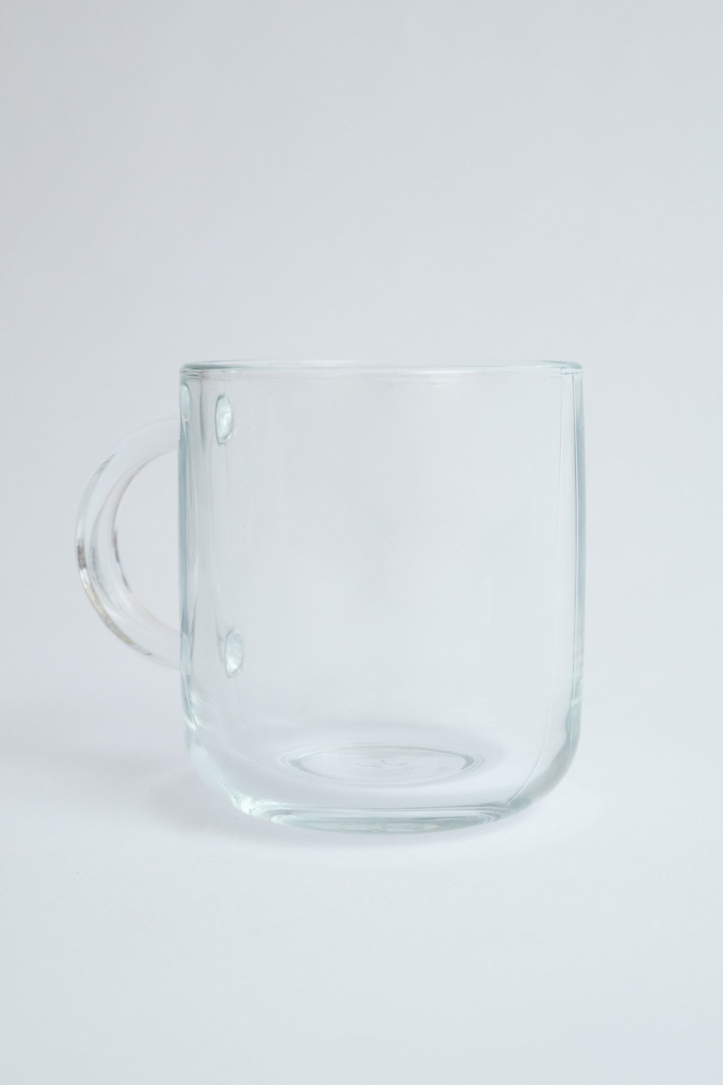 CANECA DE VIDRO LISO