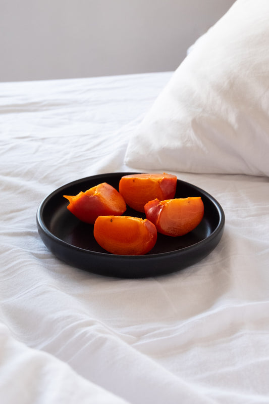 PRATO DE CERÂMICA PRETO PP