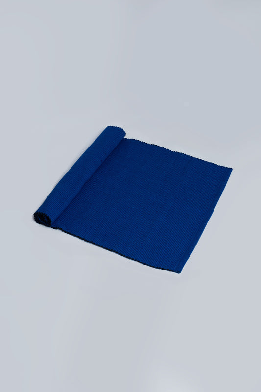 TAPETE RECIFE ALGODÃO AZUL KLEIN