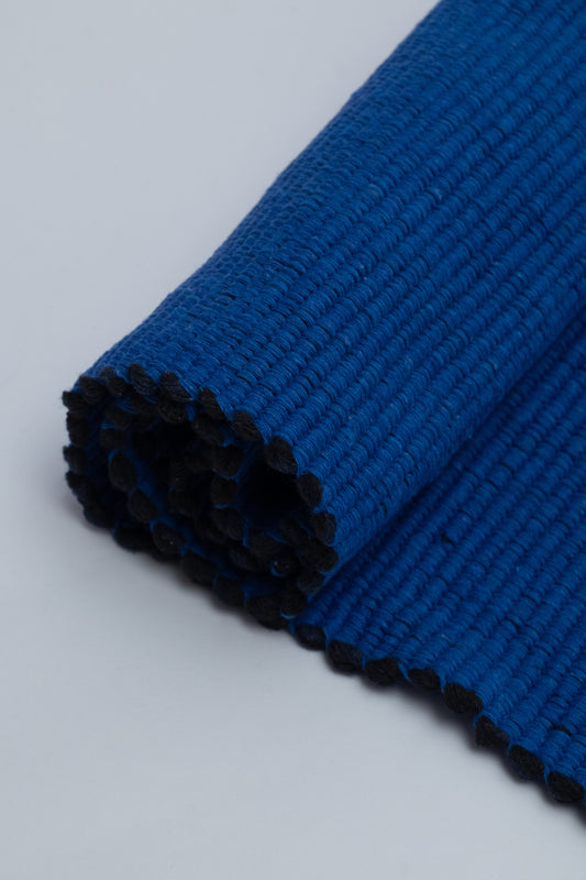 TAPETE RECIFE ALGODÃO AZUL KLEIN