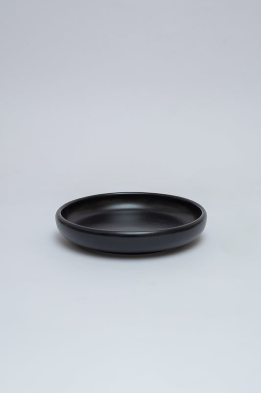 PRATO DE CERÂMICA PRETO PP