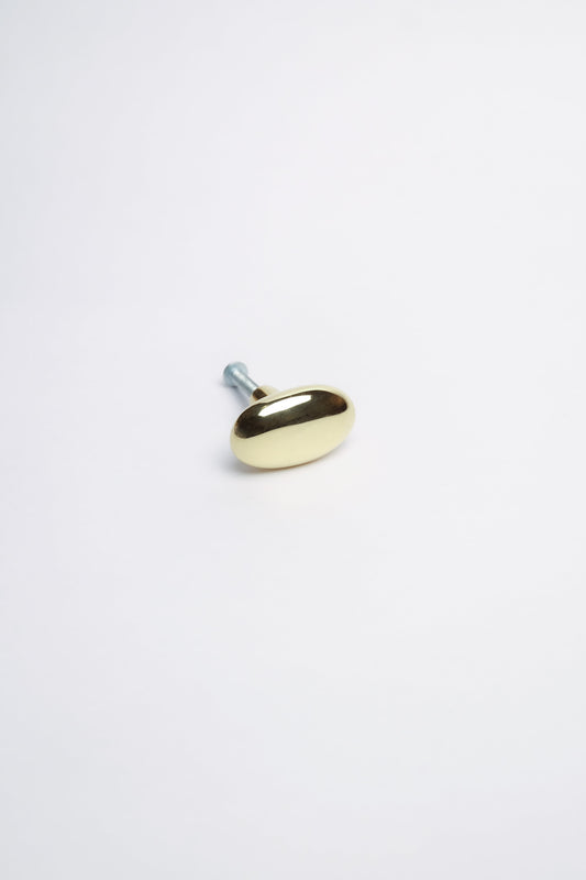 PUXADOR SEIXO DOURADO MÉDIO