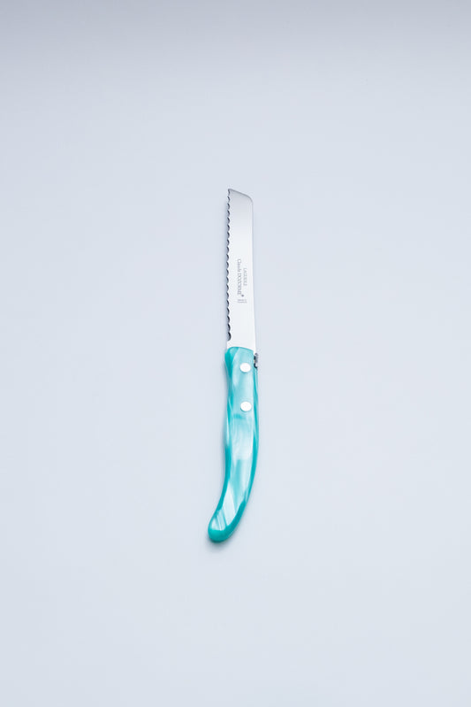 FACA DE PÃO LAGUIOLE TURQUESA