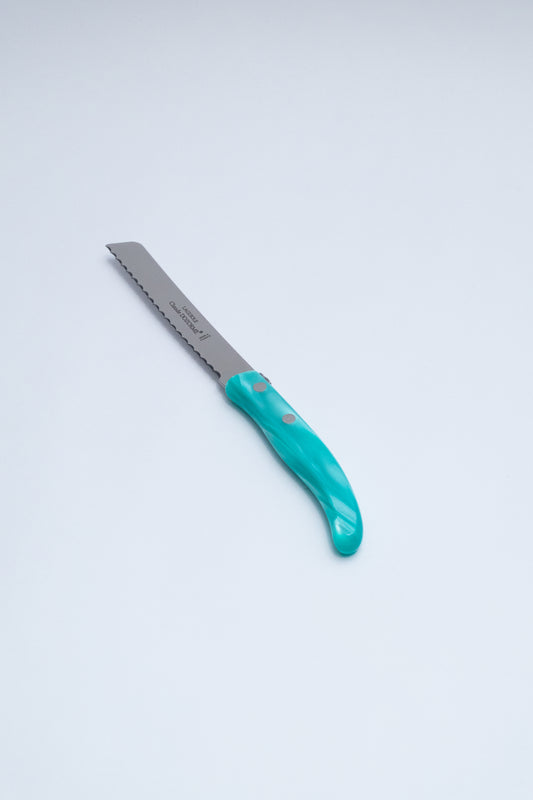 FACA DE PÃO LAGUIOLE TURQUESA