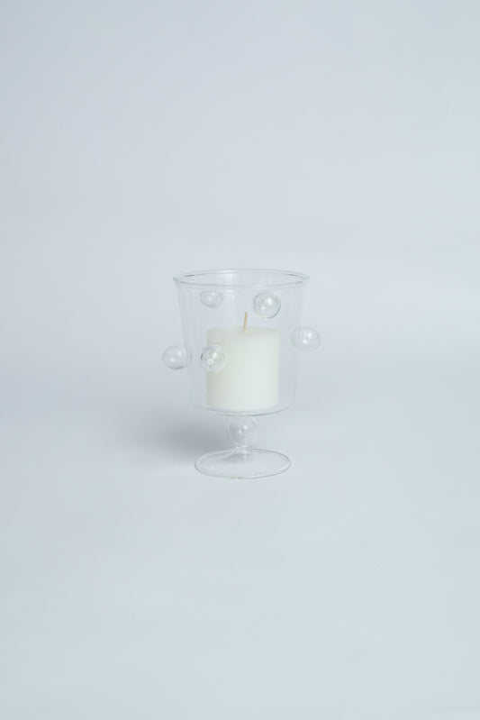 CASTIÇAL MABOULS TRANSPARENTE